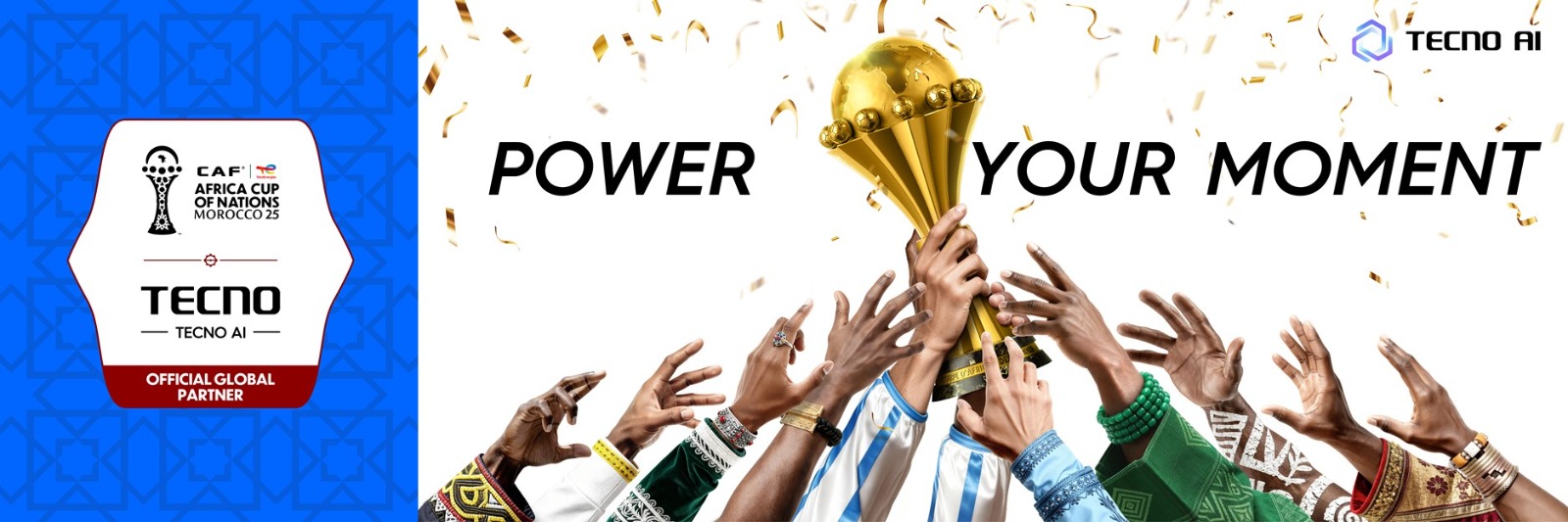 TECNO déploie une expérience fan immersive à la CAN 2025 à travers des pop-up stores et des zones interactives au Maroc